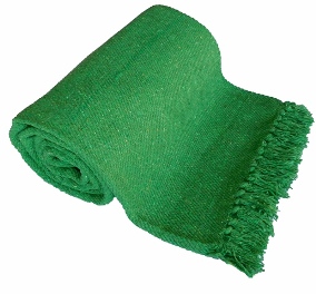 Value Set Of 6 Solid Color Cotton Yoga Blankets #19