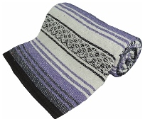 Kakaos Yoga Blanket Traditional Style No Tassels #7